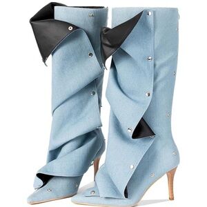 Women’s size 8.5 Light Blue Women's Boots no box